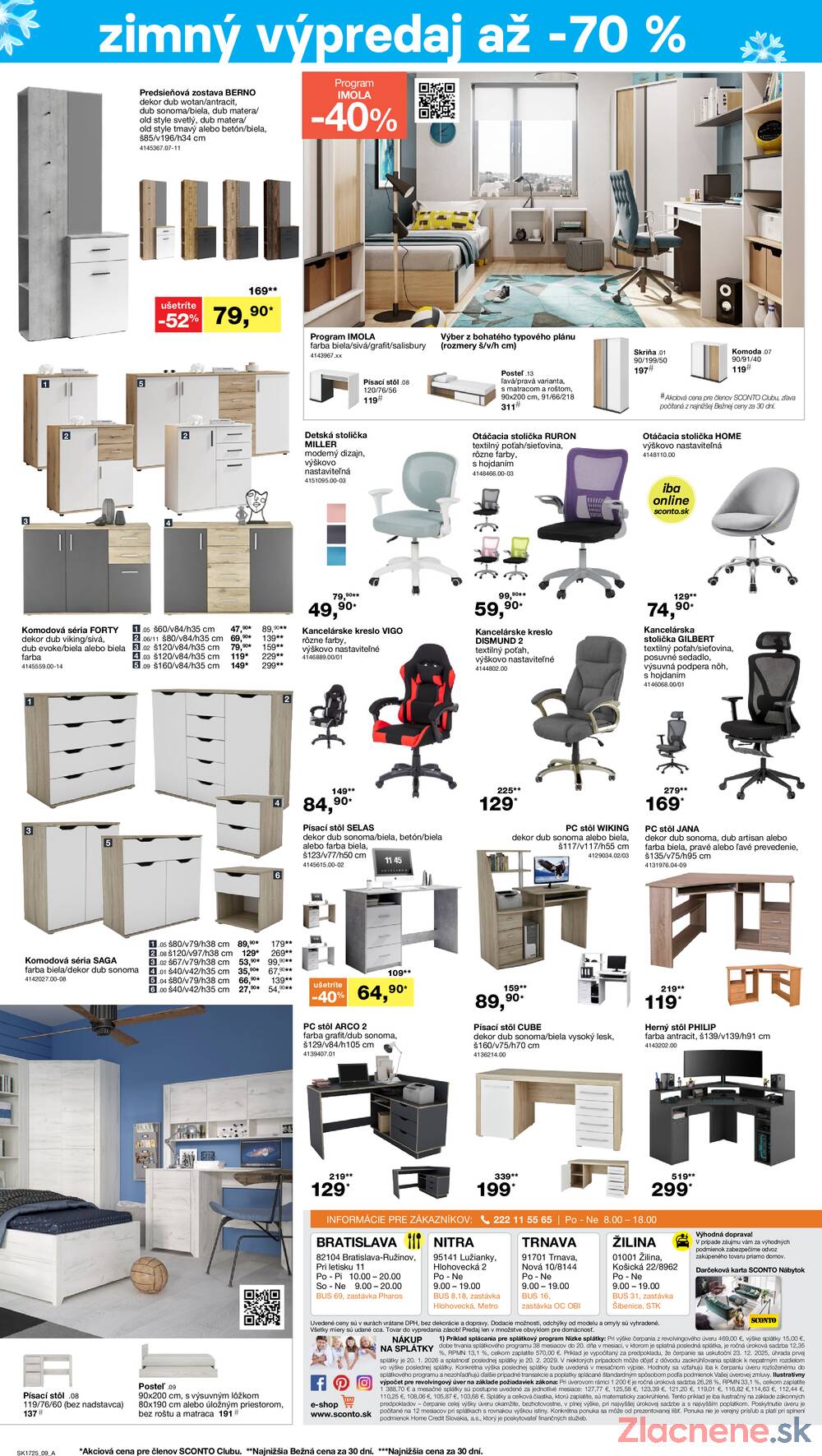 Leták SCONTO nábytok - Sconto nábytok od 22.12. do 20.1.2026 - strana 9