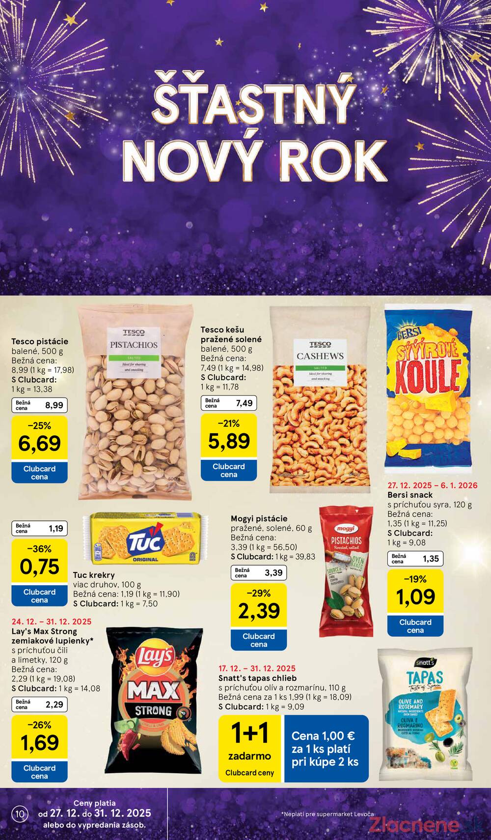 Leták Tesco - Tesco supermarkety od 27.12. do 31.12.2025 - strana 10