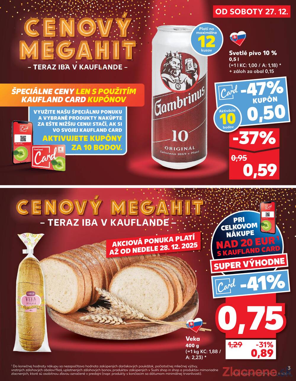Leták Kaufland - Kaufland 27.12. - 31.12. - Kaufland Detva - strana 3