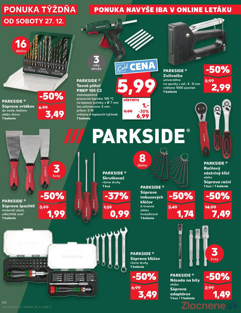 Leták Kaufland - Kaufland 27.12. - 31.12. - Kaufland Detva - strana 66