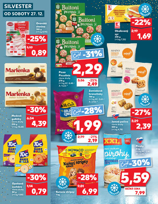 Kaufland 27.12. - 31.12. - Kaufland Bardejov