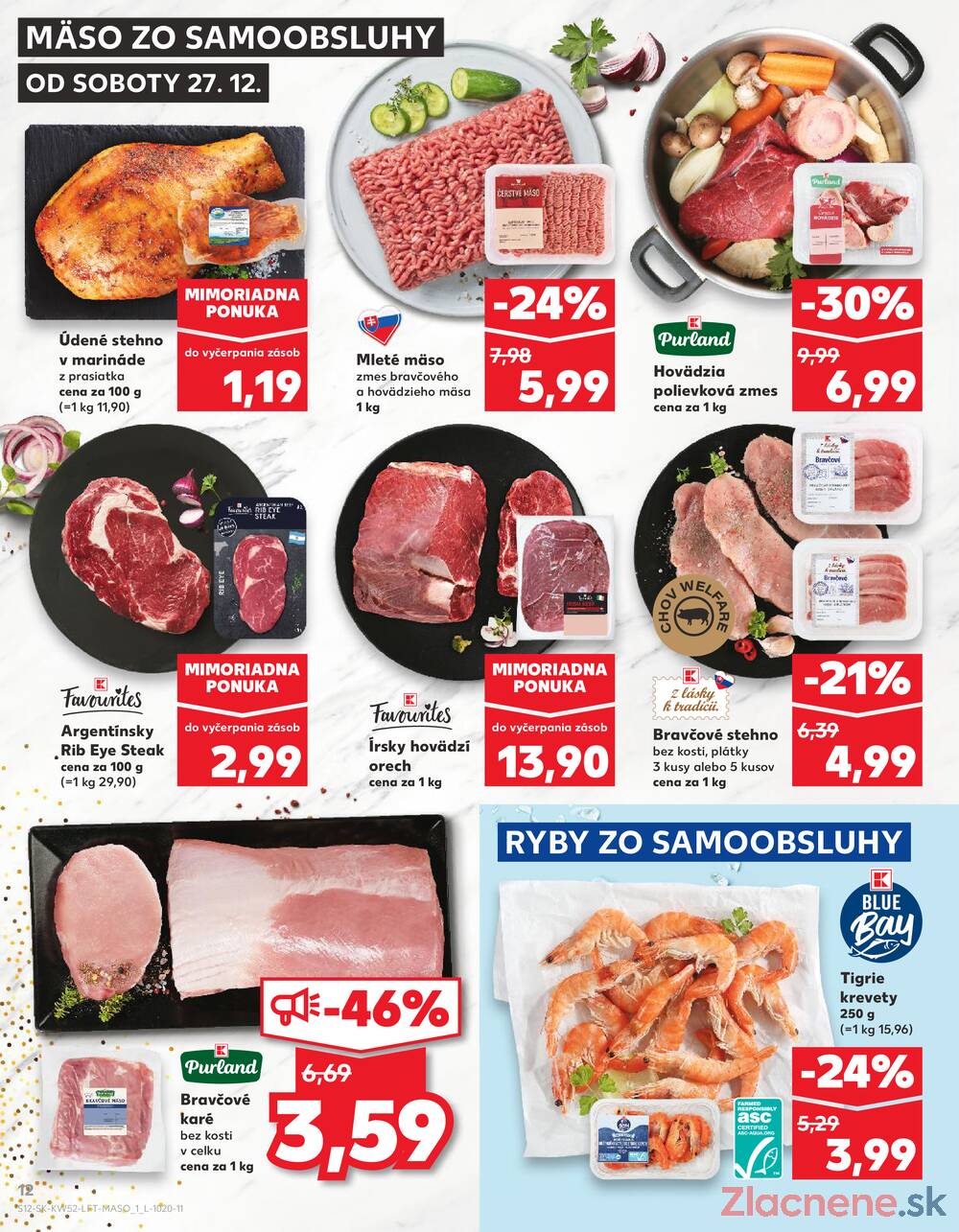 Leták Kaufland - Kaufland 27.12. - 31.12. - Kaufland Zlaté Moravce - strana 12