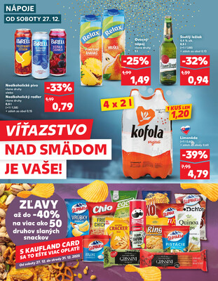 Kaufland 27.12. - 31.12. - Kaufland Bratislava - Rača