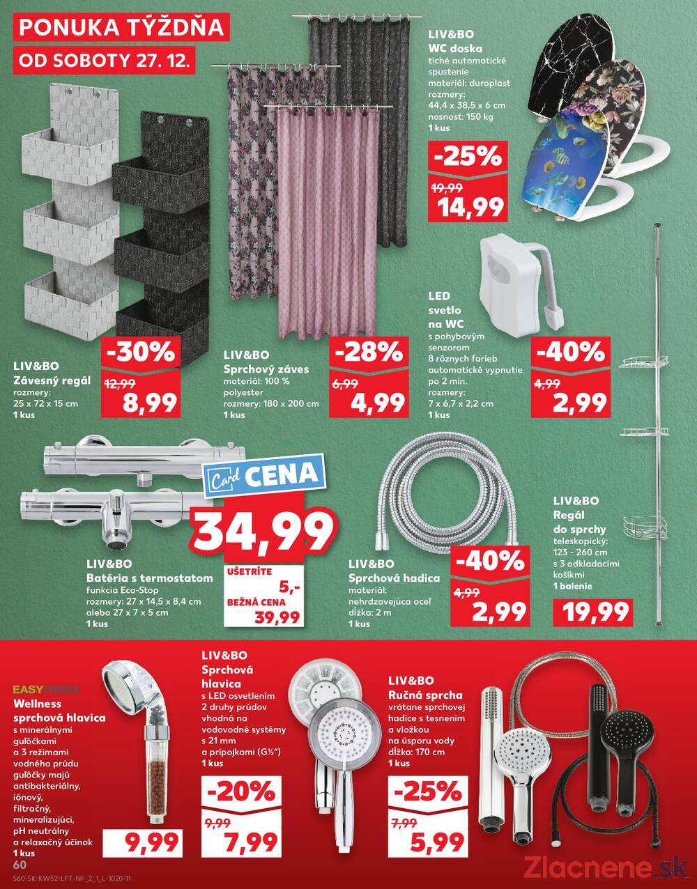 Leták Kaufland - Kaufland 27.12. - 31.12. - Kaufland Bratislava Danubia – Panónska cesta - strana 60