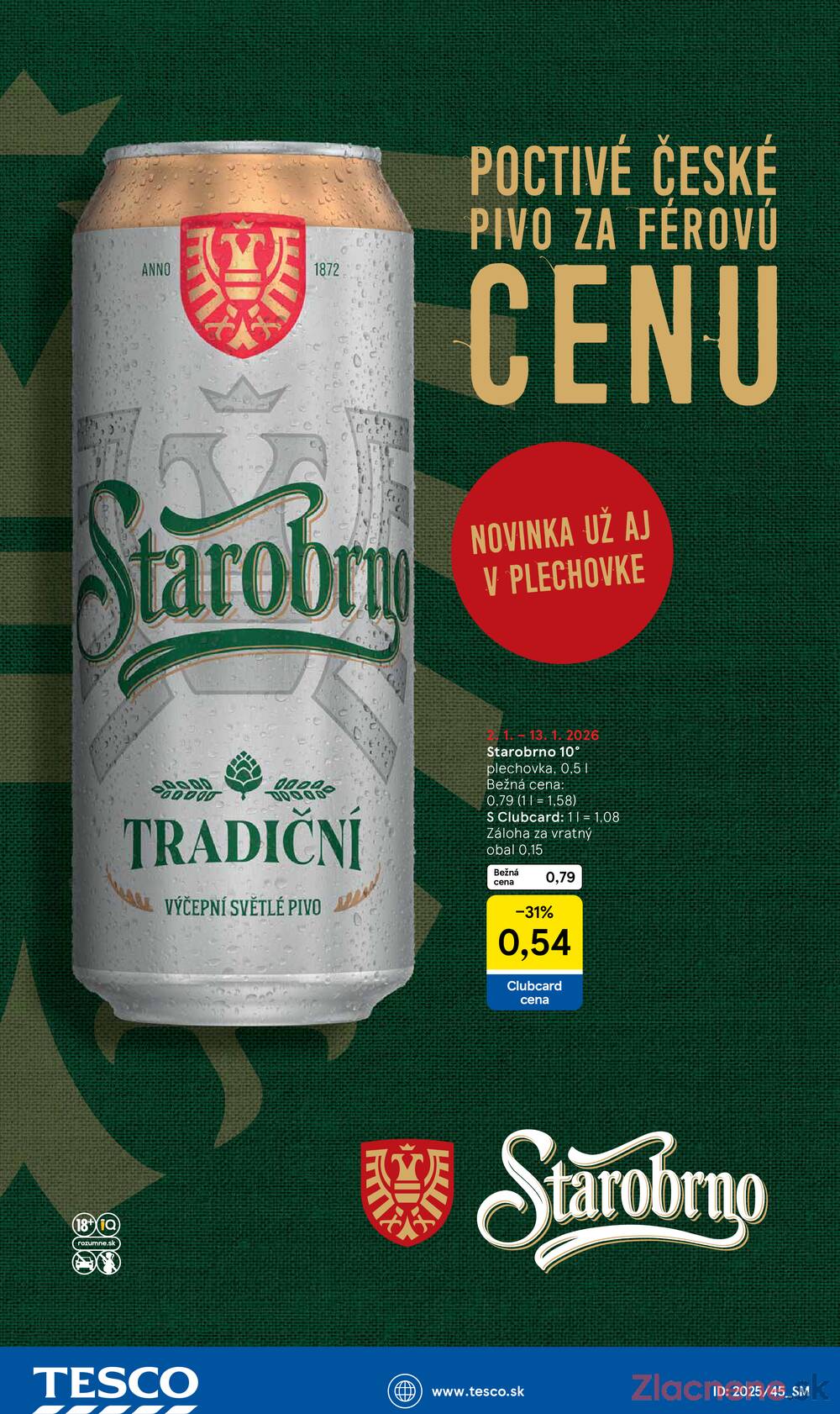 Leták Tesco - Tesco supermarkety od 2.1. do 6.1.2026 - strana 21 Leták Tesco - Tesco supermarkety od 2.1. do 6.1.2026 - strana 21