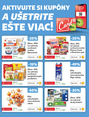 Kaufland 2.1. - 7.1. - Kaufland Detva