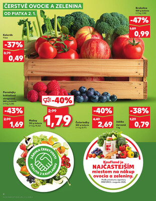 Kaufland 2.1. - 7.1. - Kaufland Rožňava