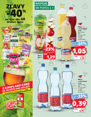 Kaufland 2.1. - 7.1. - Kaufland Piešťany