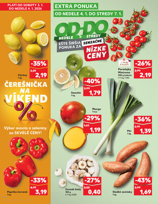 Kaufland 2.1. - 7.1. - Kaufland Piešťany