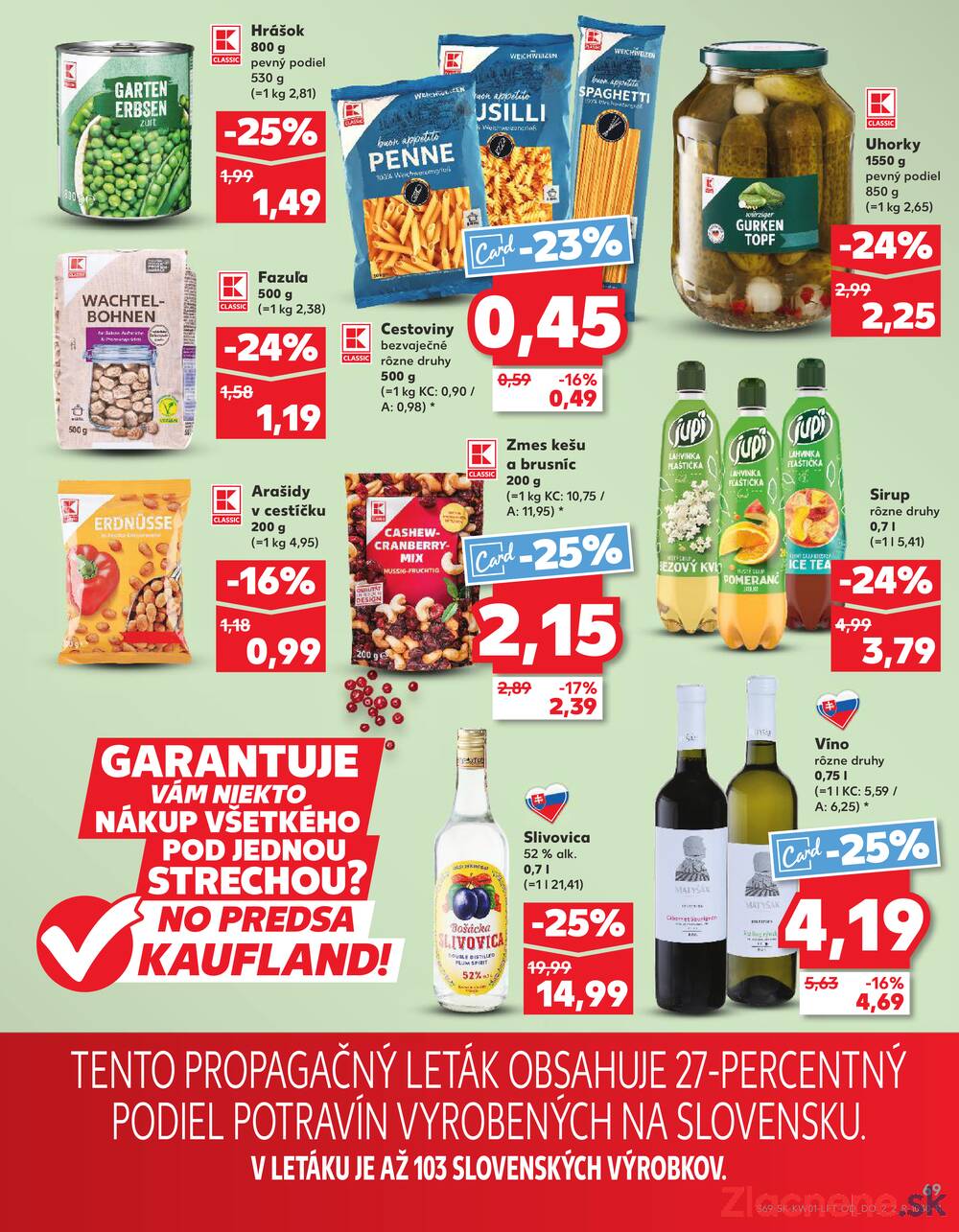 Leták Kaufland - Kaufland 2.1. - 7.1. - Kaufland Zlaté Moravce - strana 69 Leták Kaufland - Kaufland 2.1. - 7.1. - Kaufland Zlaté Moravce - strana 69