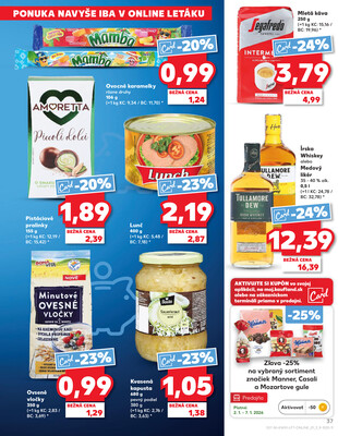 Kaufland 2.1. - 7.1. - Kaufland Zlaté Moravce
