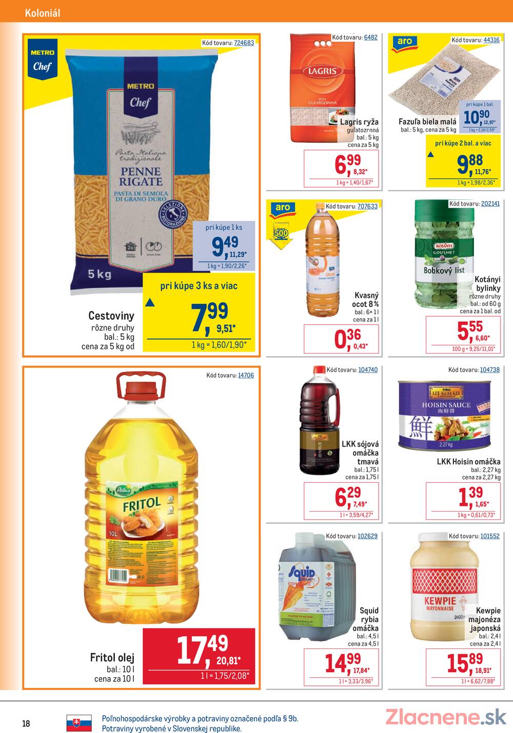 Leták METRO - METRO Gastronómia do 13.1. - strana 18