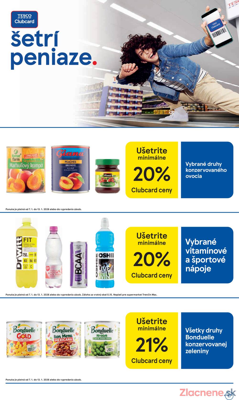 Leták Tesco - Tesco supermarkety od 7.1. do 13.1.2026 - strana 17