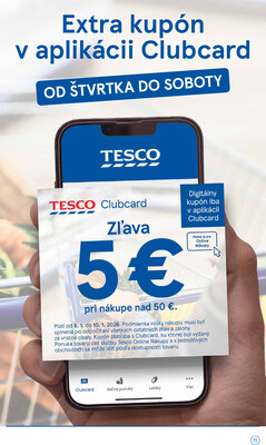 Tesco supermarkety od 7.1. do 13.1.2026