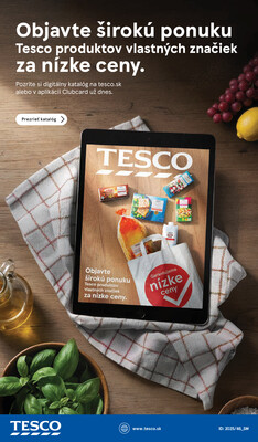 Tesco supermarkety od 7.1. do 13.1.2026