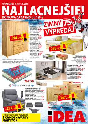 IDEA nábytok : 1 leták