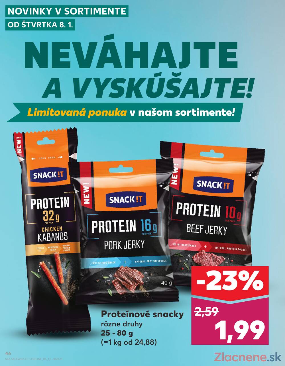 Leták Kaufland - Kaufland 8.1. - 14.1. - Kaufland Bardejov - strana 46