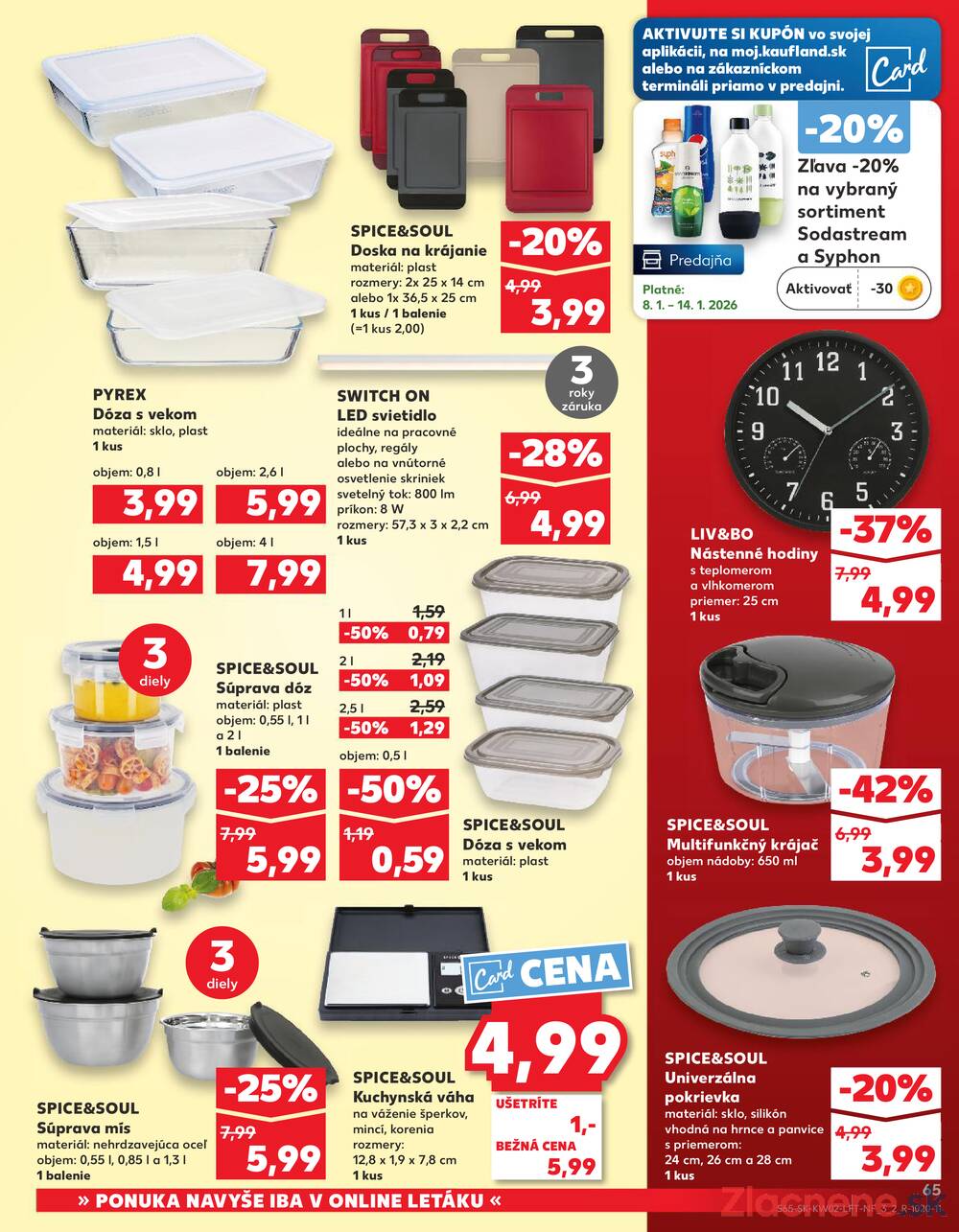Leták Kaufland - Kaufland 8.1. - 14.1. - Kaufland Poprad - Jiřího Wolkera - strana 65 Leták Kaufland - Kaufland 8.1. - 14.1. - Kaufland Poprad - Jiřího Wolkera - strana 65