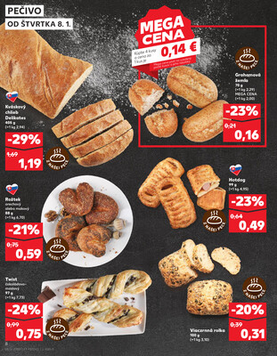 Kaufland 8.1. - 14.1. - Kaufland Poprad - Jiřího Wolkera