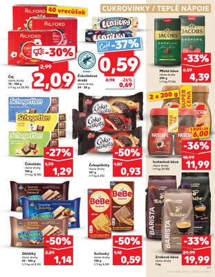 Kaufland 8.1. - 14.1. - Kaufland Poprad - Jiřího Wolkera