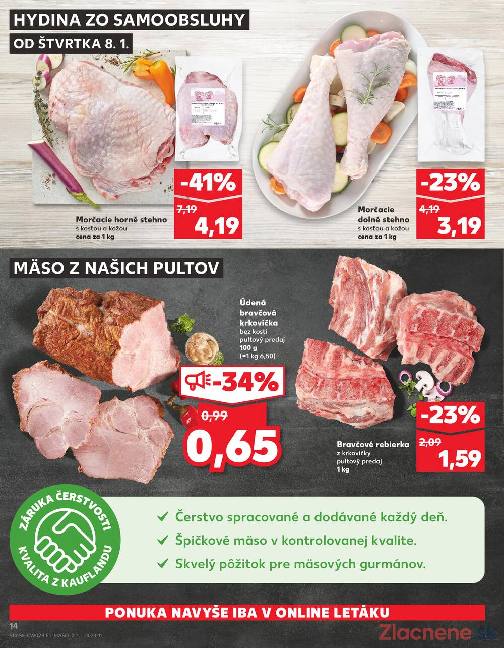 Leták Kaufland - Kaufland 8.1. - 14.1. - Kaufland Veľký Meder - strana 14 Leták Kaufland - Kaufland 8.1. - 14.1. - Kaufland Veľký Meder - strana 14