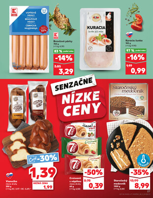 Kaufland 8.1. - 14.1. - Kaufland Veľký Meder