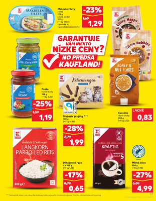 Kaufland 8.1. - 14.1. - Kaufland Zlaté Moravce