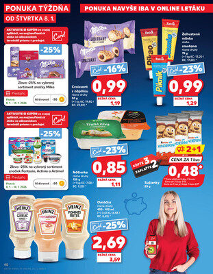 Kaufland 8.1. - 14.1. - Kaufland Trnava - Nová ul.