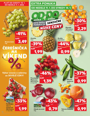Kaufland 8.1. - 14.1. - Kaufland Ružomberok