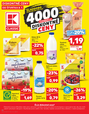 Kaufland 8.1. - 14.1. - Kaufland Žiar nad Hronom