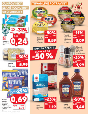 Kaufland 8.1. - 14.1. - Kaufland Žiar nad Hronom