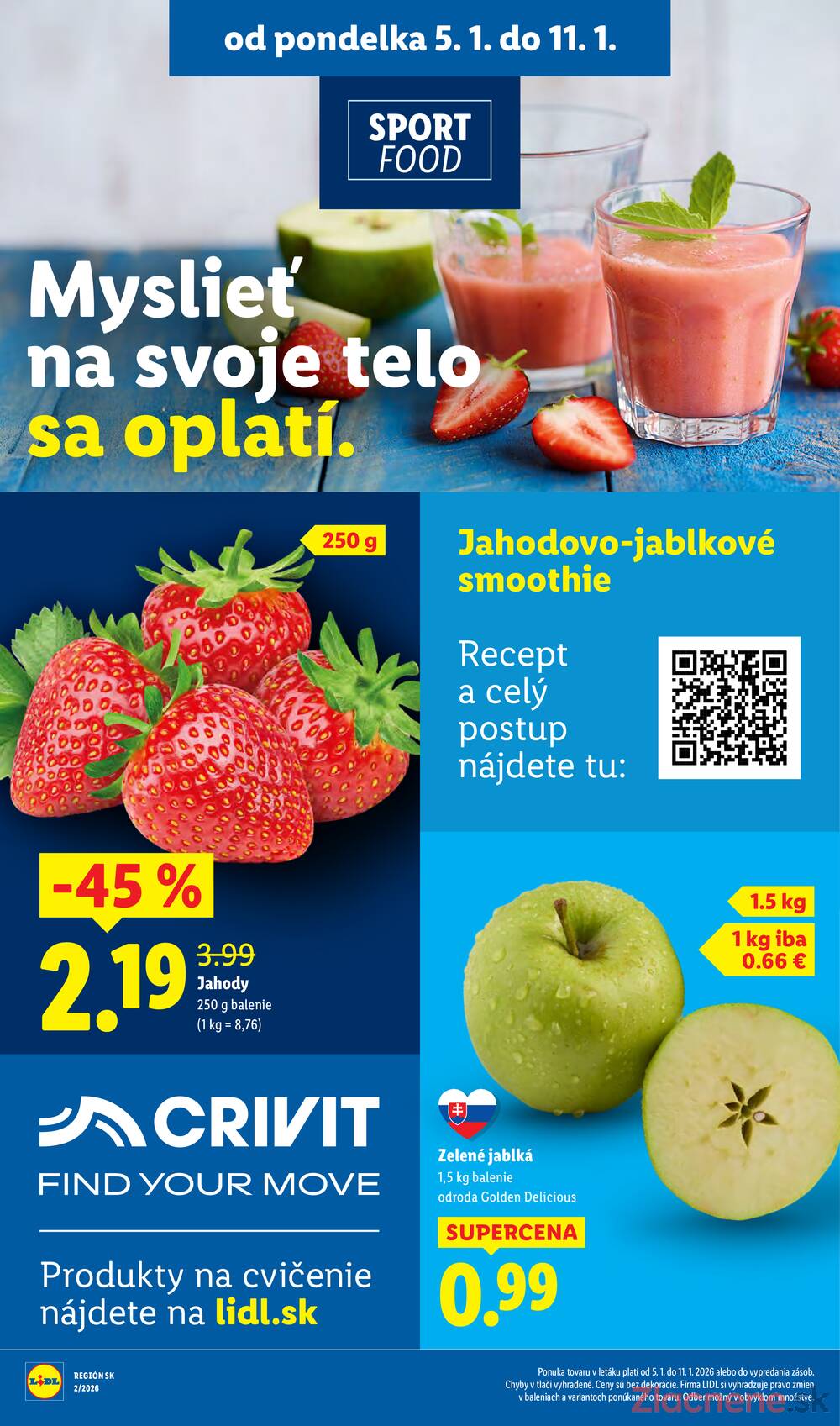 Leták Lidl - Lidl II. do 11.1. - strana 59