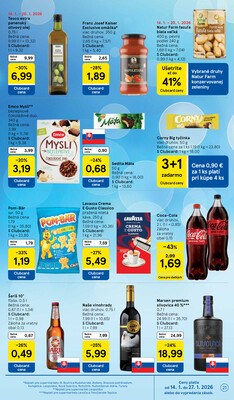 Tesco supermarkety od 14.1. do 20.1.2026
