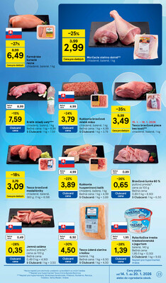 Tesco malé hypermarkety od 14.1. do 20.1.2026