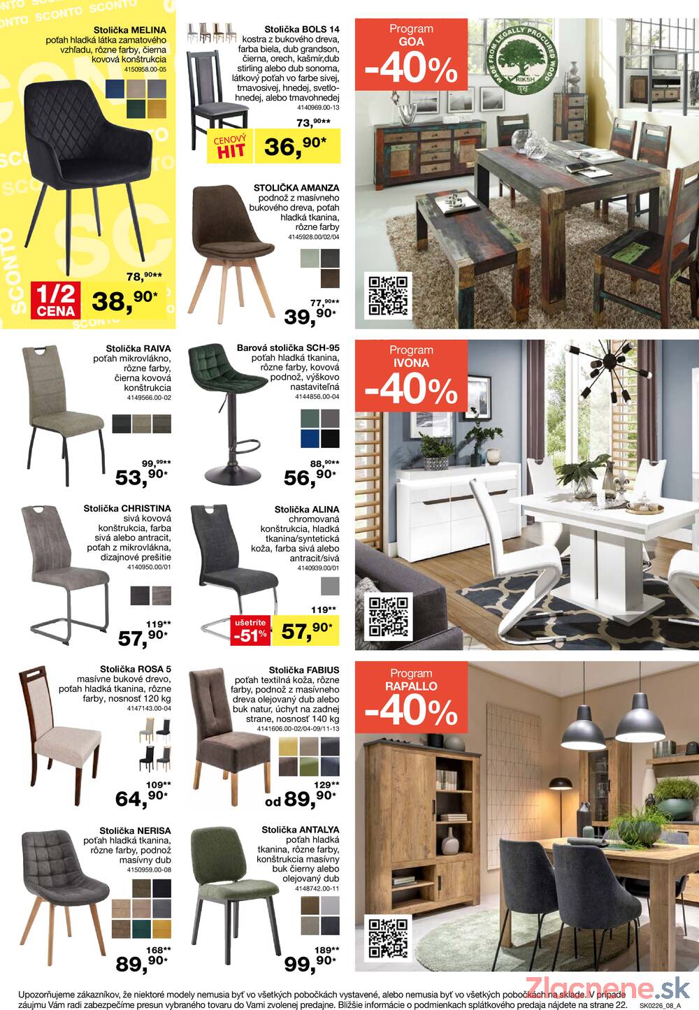 Sconto nábytok od 21.1. do 10.2.2026