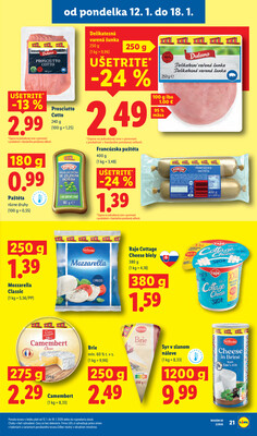 Lidl 12.1. - 18.1.