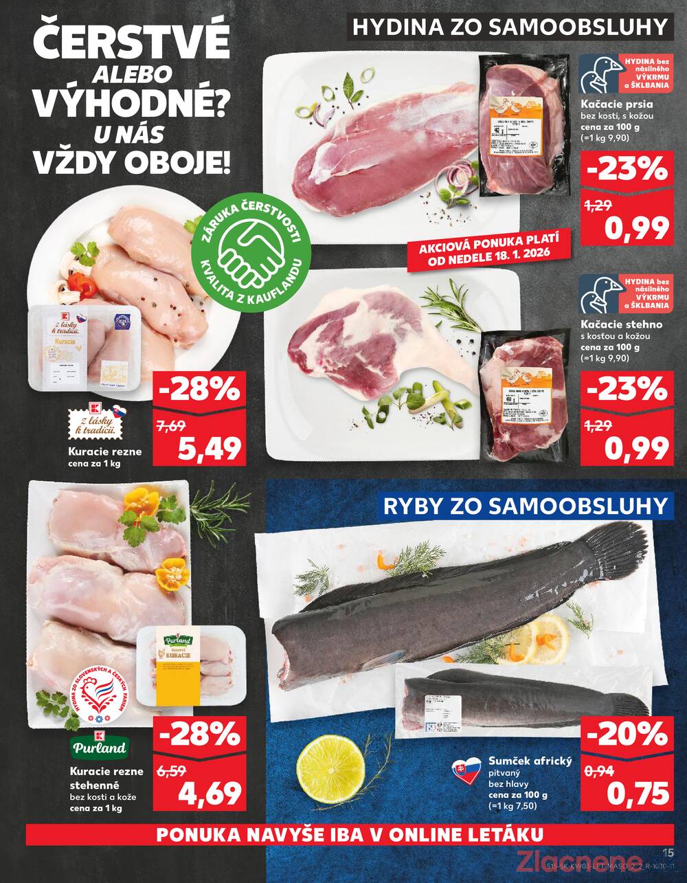 Kaufland 15.1. - 21.1. - Kaufland Brezno