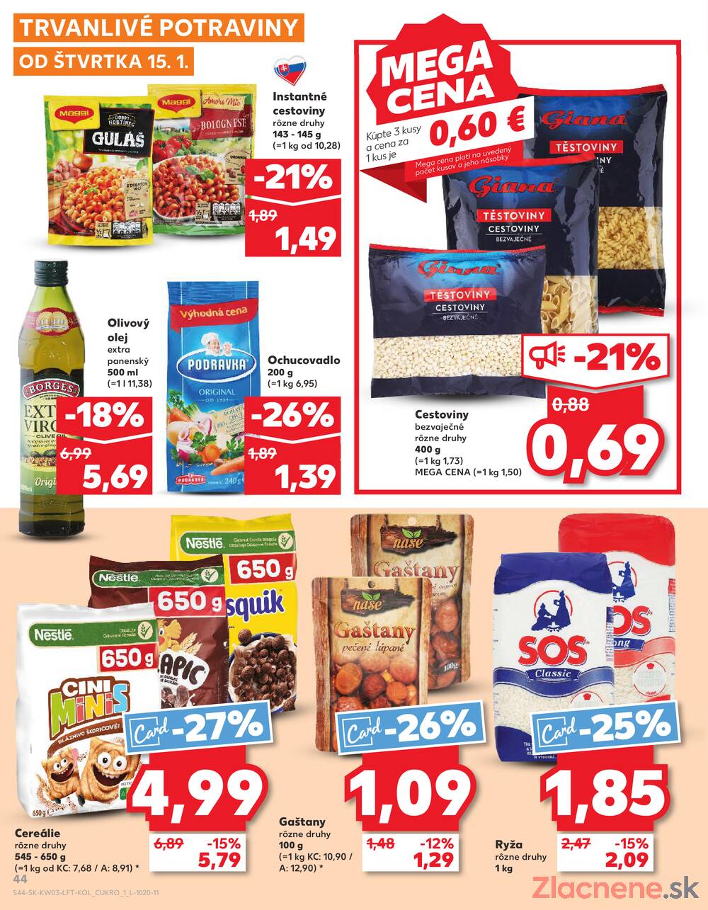 Kaufland 15.1. - 21.1. - Kaufland Bytča