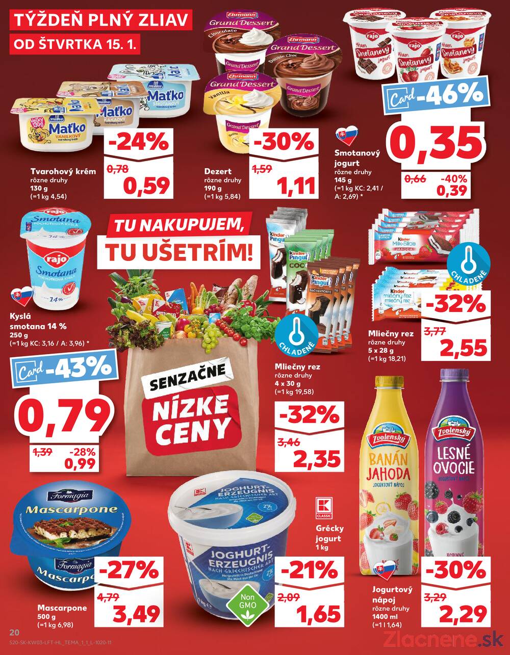 Kaufland 15.1. - 21.1. - Kaufland Vranov nad Topľou