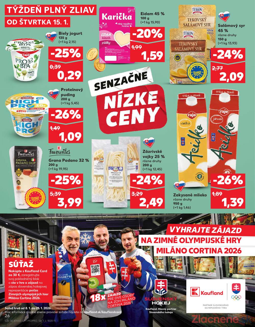 Kaufland 15.1. - 21.1. - Kaufland Vranov nad Topľou