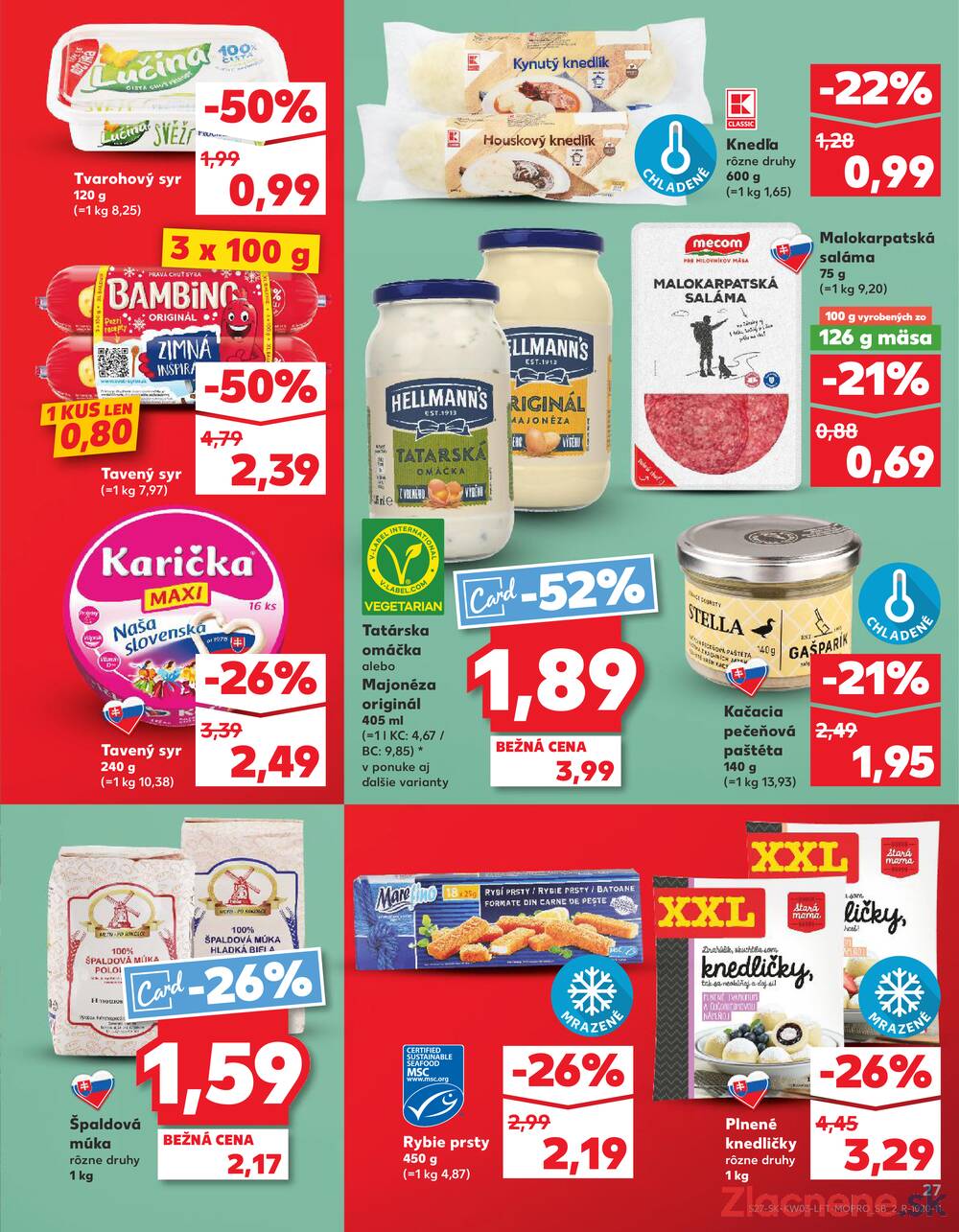 Kaufland 15.1. - 21.1. - Kaufland Poprad - Jiřího Wolkera