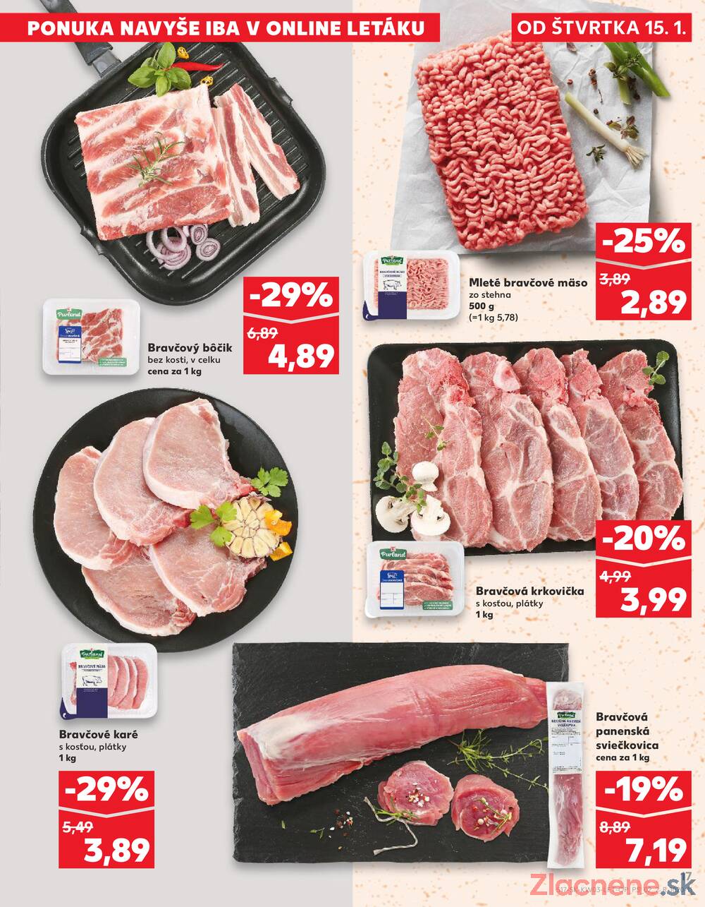 Kaufland 15.1. - 21.1. - Kaufland Svidník