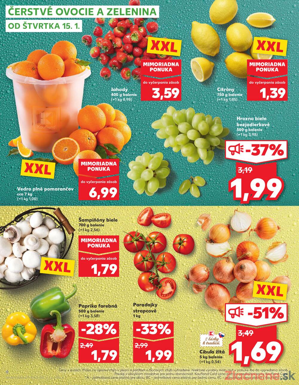 Kaufland 15.1. - 21.1. - Kaufland Veľký Meder
