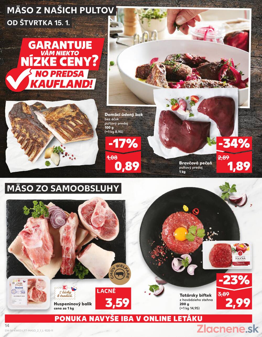 Kaufland 15.1. - 21.1. - Kaufland Veľký Meder