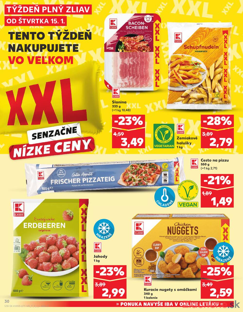 Kaufland 15.1. - 21.1. - Kaufland Trnava - Juh - Bratislavská