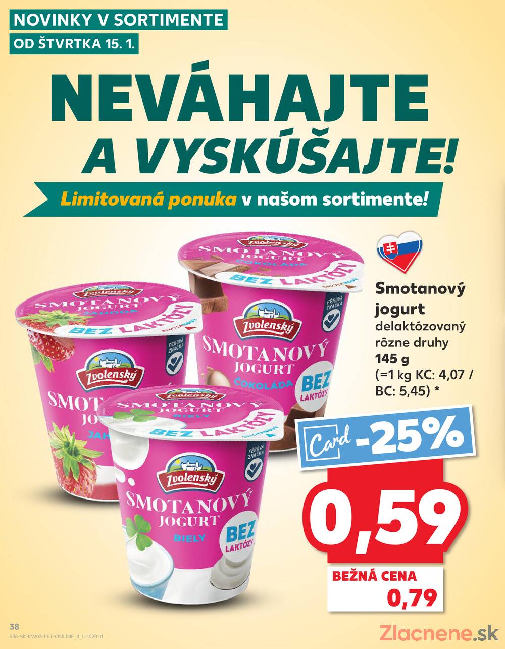 Kaufland 15.1. - 21.1. - Kaufland Žiar nad Hronom