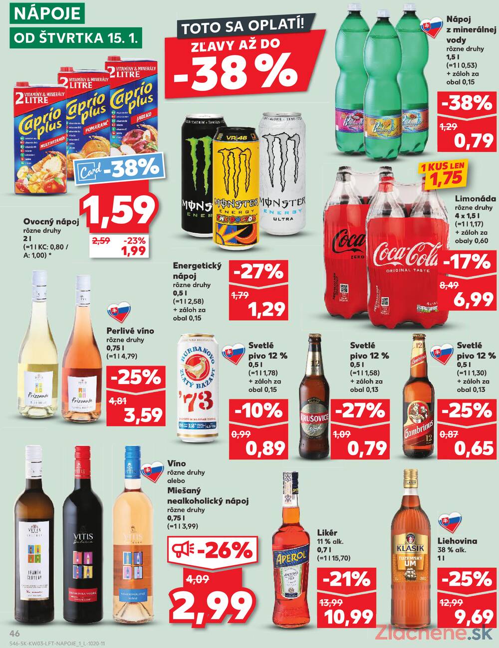 Kaufland 15.1. - 21.1. - Kaufland Žiar nad Hronom