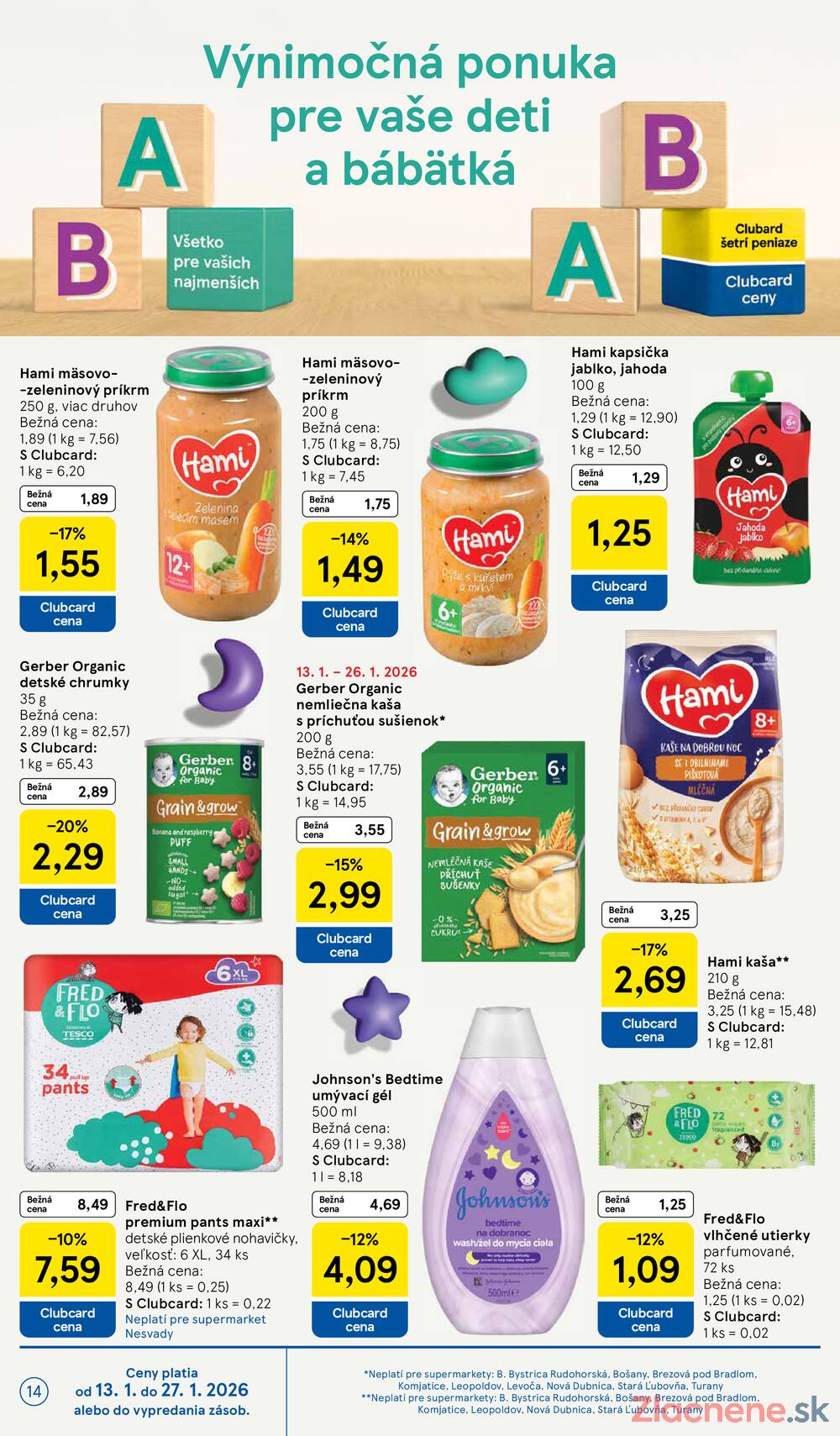 Tesco supermarkety od 21.1. do 27.1.2026