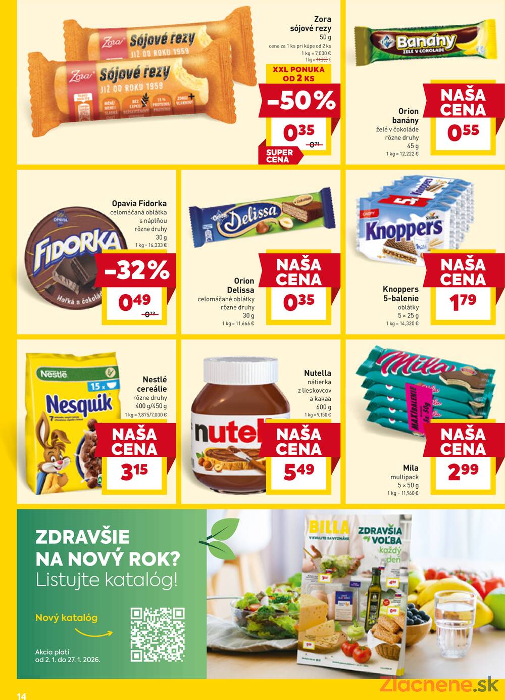 BILLA od 21.1. do 27.1.2026