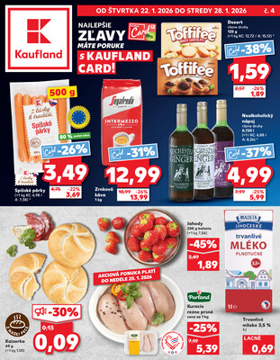 Leták Kaufland 22.1. - 28.1. - Kaufland Bytča